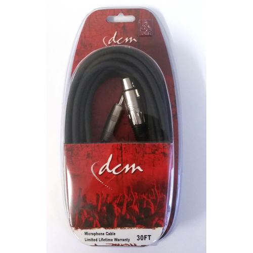 DCM DMP482-30 30ft XLR-JACK Cable