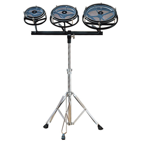 Opus Percussion Roto Tom 3-Pce Set with Stand