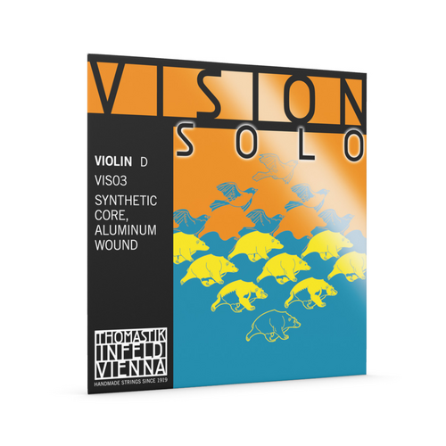 Thomastik Vision Solo Violin 'D' Aluminum wound string