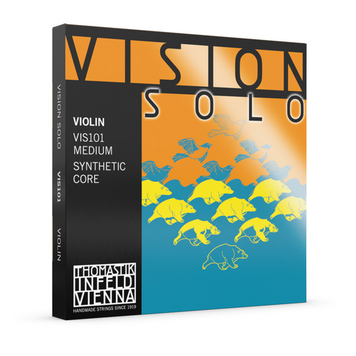 Thomastik Vision Solo Violin set Silver Wound D