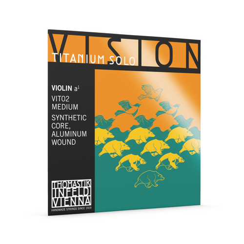 Thomastik VIT02 Vision Titanium Solo Violin 'A' 4/4 String
