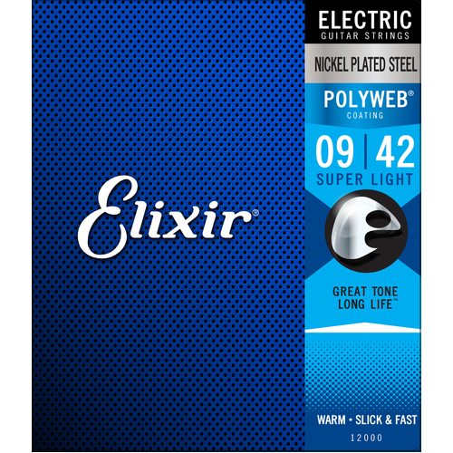 Elixir 12000 Polyweb Electric Super Light 9-42