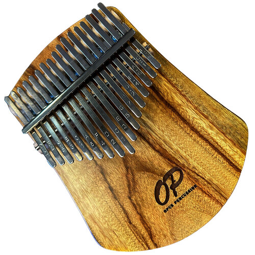 Opus Percussion 17-Key Camphor Wood Kalimba Plate in Natural