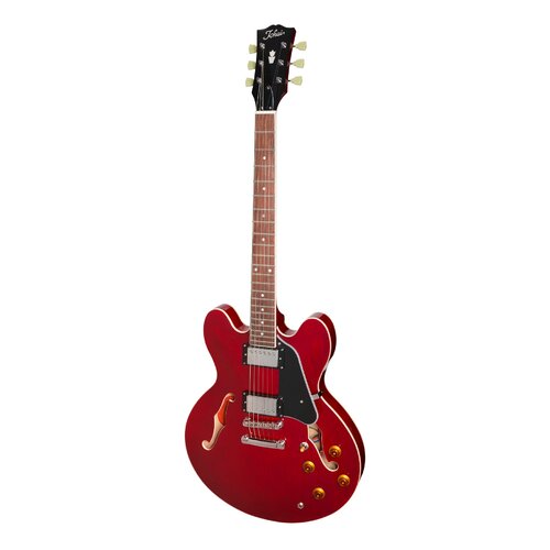 Tokai 'Traditional Series' ES-78 ES-Style Hollow Body Electric Guitar (See Through Red)