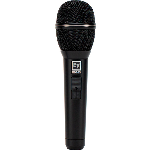 Electro-Voice ND76S Dynamic Cardioid Vocal Microphone with On/Off Switch