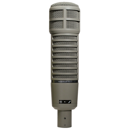 Electro-Voice RE20 Variable-D® Dynamic Cardioid Broadcast Announcer Microphone