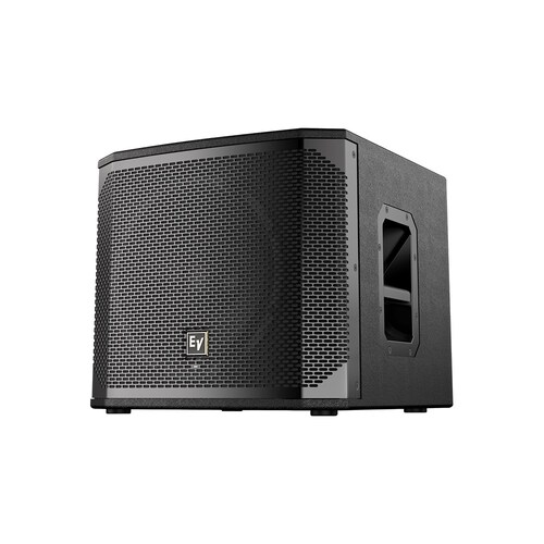 Subwoofer Powered Portable 12" LF; 1200W Class D Amp; QuickSmart DSP; Black