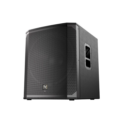 Subwoofer Powered Portable 18" LF; 1200W Class D Amp; QuickSmart DSP; Black