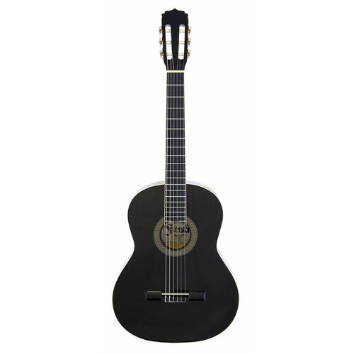 Aria Fiesta 1/2-Size Classical/Nylon String Guitar in Black