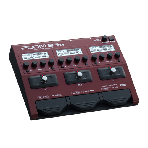 Zoom B3N Bass Effects & Amp Simulator