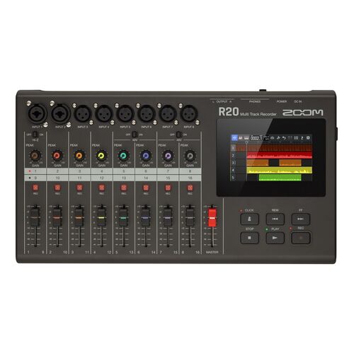 Zoom R20 Recorder Musical Freedom for Multi-Track Minds