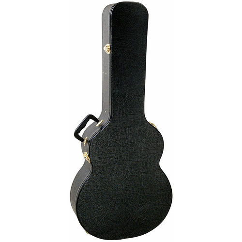 On Stage Jumbo Acoustic Guitar HarDCase in Black