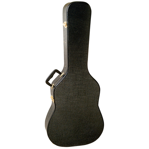 On Stage Shaped 335 Style Guitar HarDCase in Black