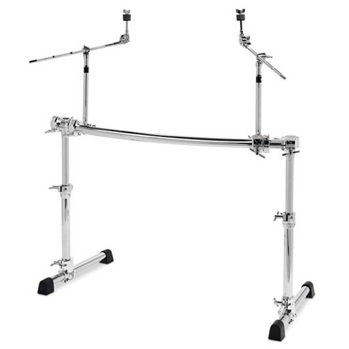 Gibraltar Chrome Series Height Adjustable Curved Universal Rack 