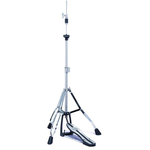 The 400 Series hi-hat stand is a medium-weight line featuring durability and versatility in an affordable selection of double braced hardware. To suit