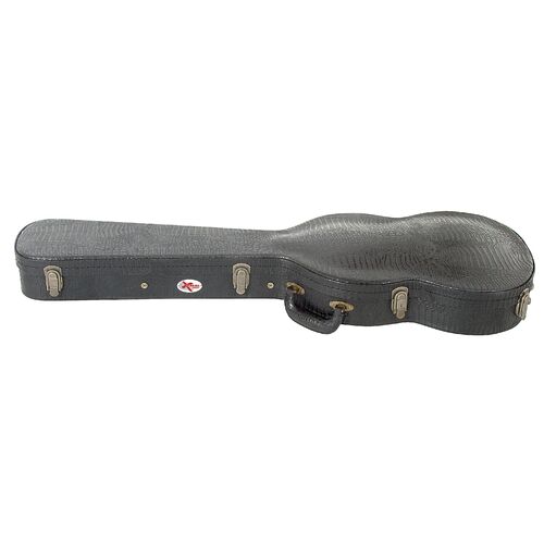 Xtreme SG Shaped Heavy Duty 5 Ply Cross-Grain Plywood Covered in Black Croc Vinyl Arched Top 