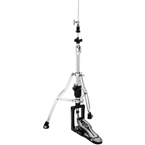 The removable legs of the Falcon Hi-Hat stand allow players to attach the stand to a second bass drum using an AC906 clamp and make the stand easier t
