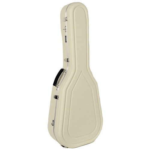 Hiscox Pro-II Series Medium Classical Guitar Case in Ivory