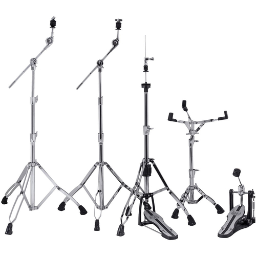 600 Series Hardware features lightweight yet highly functional stands and simple but sturdy pedals that will serve the needs of gigging drummers needi