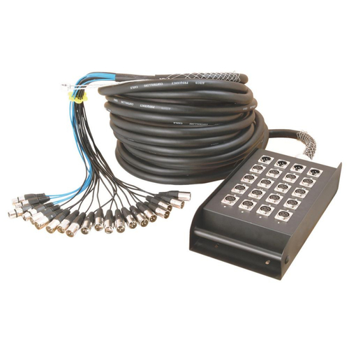 On Stage In-Line Audio Series Stage Snake Box -16 x 4, 50FT