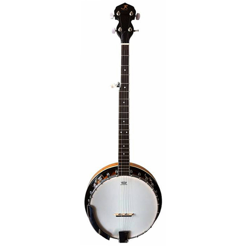 J.Reynolds 5-String Banjo with Resonator in 2-Tone Sunburst Gloss