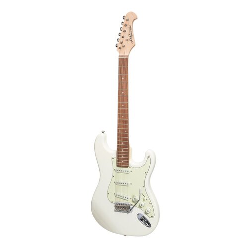 J&D Luthiers Traditional ST-Style Electric Guitar (Vintage White)