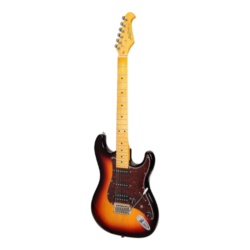 J&D Luthiers Traditional ST-Style Electric Guitar (Tobacco Sunburst)
