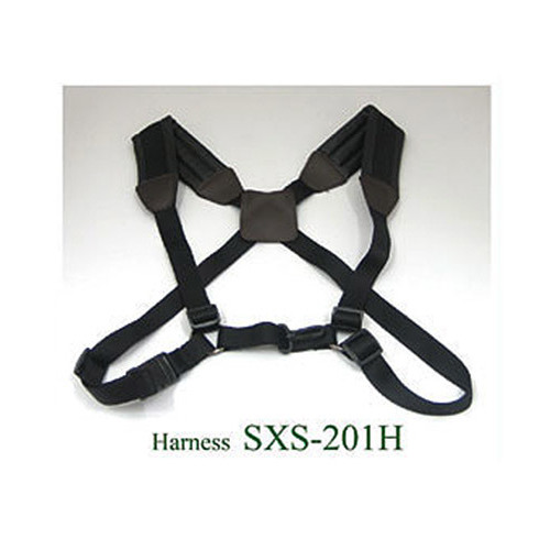 JMichael Padded Harness Type Saxophone Strap in Black