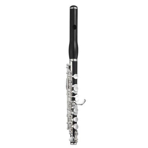 Jupiter JPC1100E Piccolo 1100 Series Grenadilla Wood Head & Body with Silver Keys, Split E