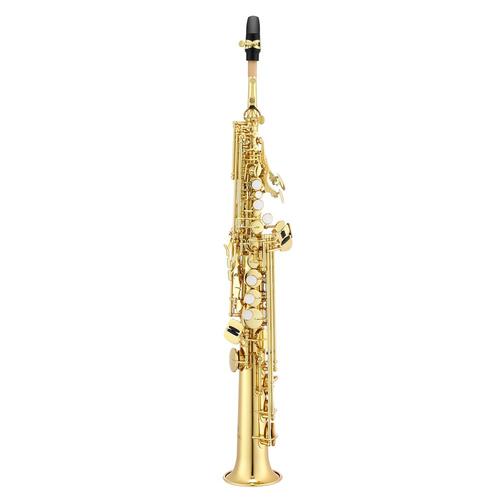 Jupiter JSS1000Q Soprano Saxophone 1000 Series Gold, Backpack Case