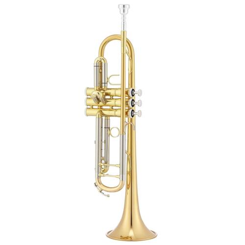 Jupiter JTR1110RQ Trumpet 1100 Series with Rose Bell, Backpack Case