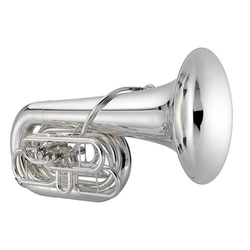 Jupiter JTU1110S Tuba BBb 4 Valve 1100 Series Silver (was 582S)
