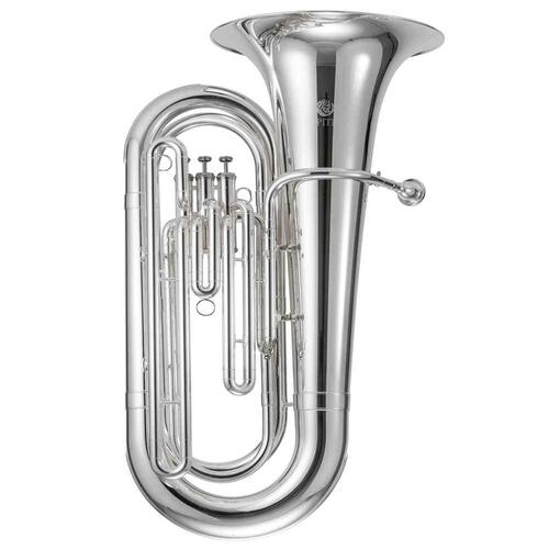 Jupiter JTU730S Tuba BBb 3 Valve 700 Series Silver (was 382S)
