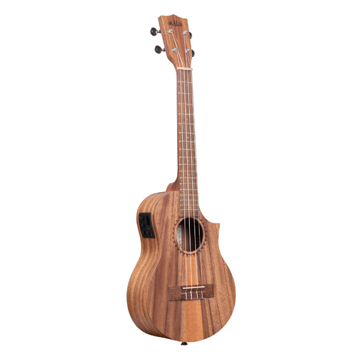 Teak Tri-Top Tenor Ukulele w/ Cutaway & EQ