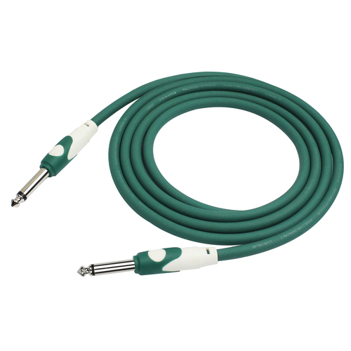 KIRLIN 20FT GREEN GUITAR CABLE