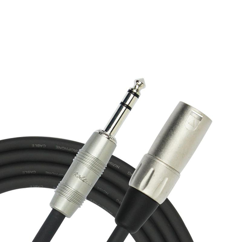 Kirlin KMP483PR-10 10ft Male XLR to 65 Stereo Jack Cable