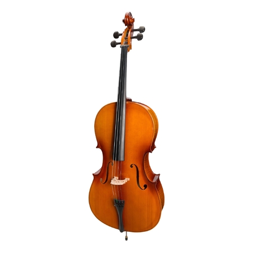 Steinhoff Full Size Student Cello Set (Natural Gloss)
