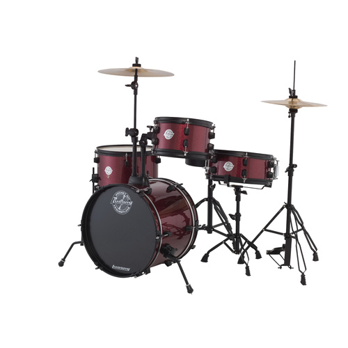 Ludwig Pocket Kit by Questlove - Wine Red Sparkle