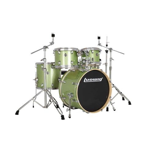 Ludwig Evolution 20" Drumkit w/Hardware & Throne - Mint