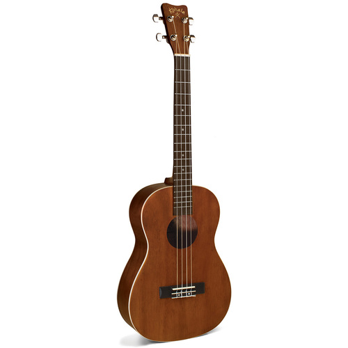 Kohala Akamai Series AC/EL Baritone Ukulele in Natural Satin Finish