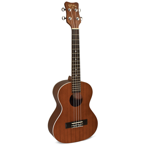 Kohala Akamai Series AC/EL Tenor Ukulele in Natural Satin Finish