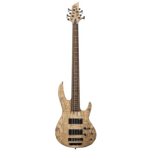 LTD B-208 SPALTED MAPLE 8 STRING BASS