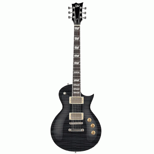 ESP LTD EC-256 See Thru Black Guitar