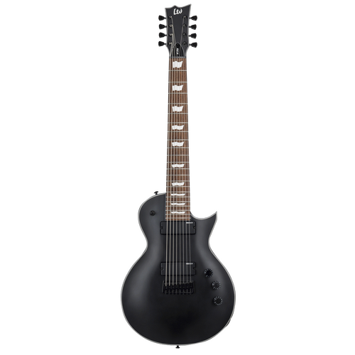 LTD EC-258 ECLIPSE 8 STRING BLACK SATIN