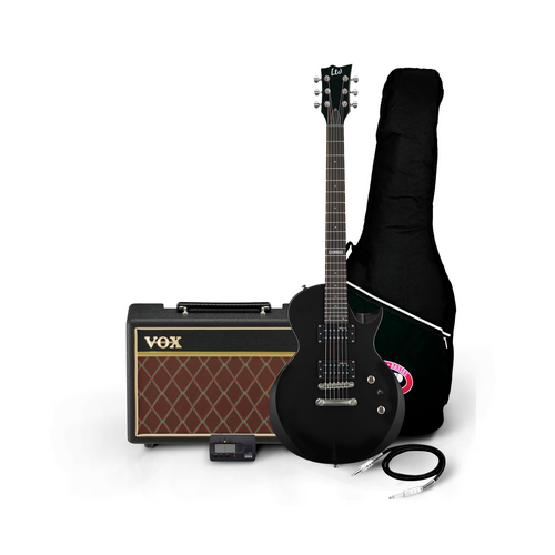 ESP LTD EC 10 KIT GUITAR PACK WITH VOX PATHFINDER AND KORG TUNER 