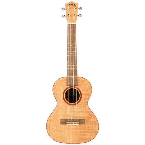 Lanikai Flamed Maple Series Tenor Ukulele in Natural Satin Finish