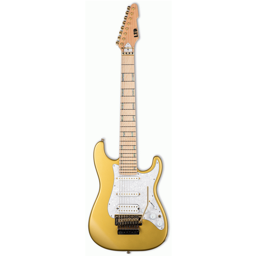 ESP LTD JAVIER REYES V8 METALLIC GOLD 