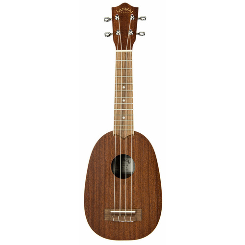 Lanikai Mahogany Series Pineapple Ukulele in Natural Satin Finish