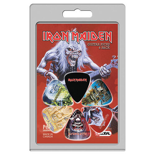 Perris 6-Pack Iron Maiden Licensed Guitar Picks Pack