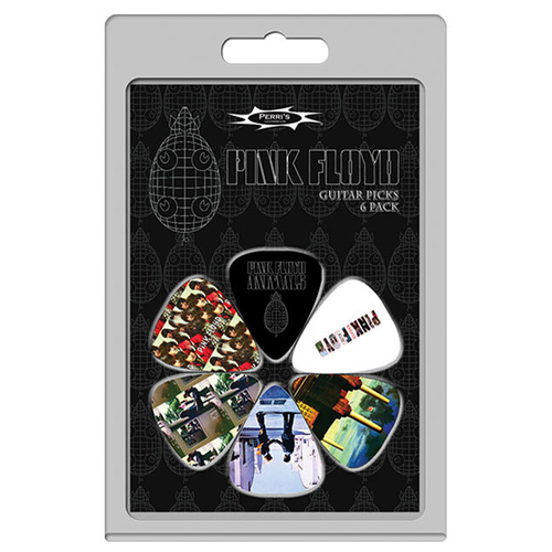 Perris "Pink Floyd" Variety 2 Licensed Guitar Picks (6-Pack)